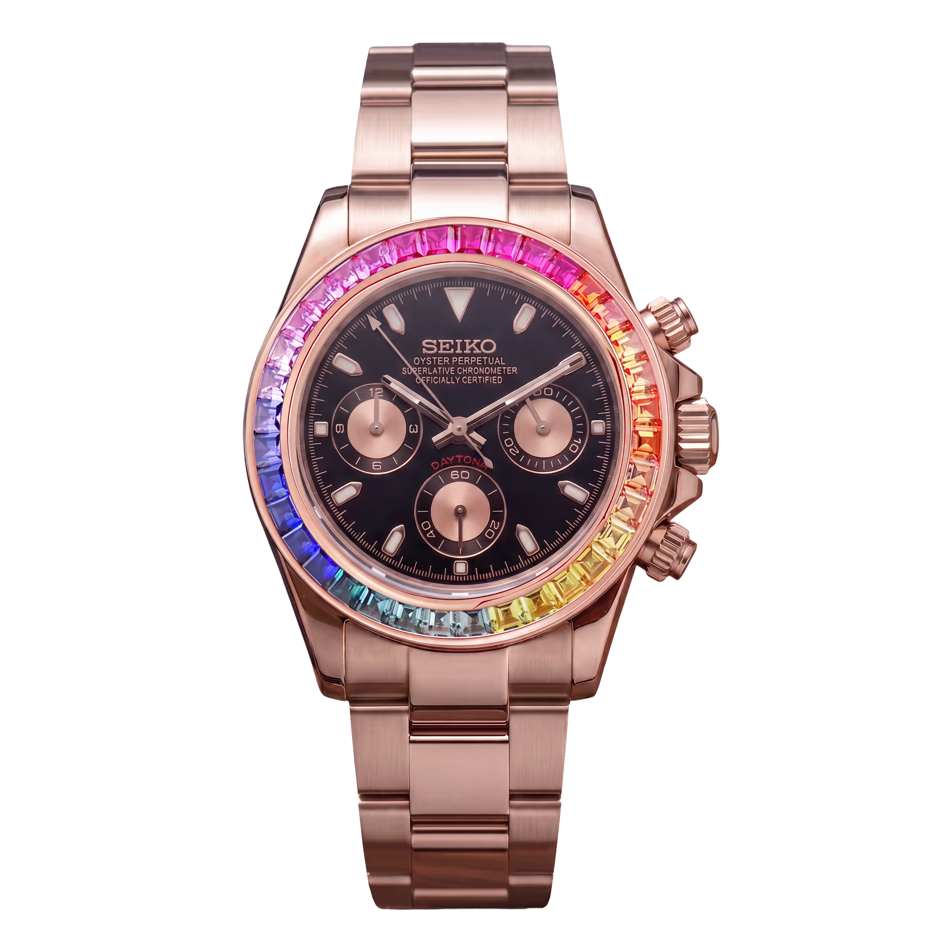 Seitona | Rose Gold Rainbow